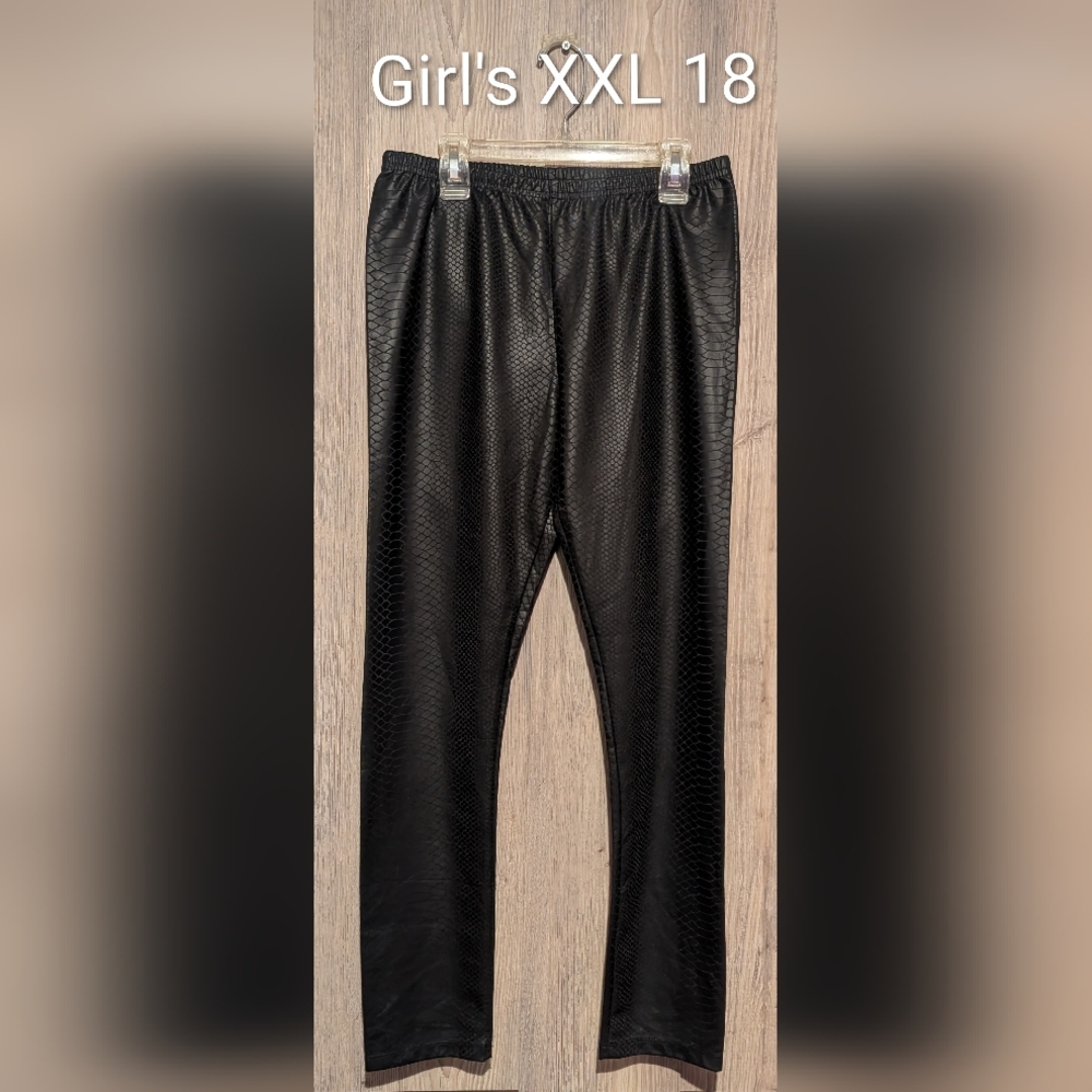 Chic Black Kids Leggings